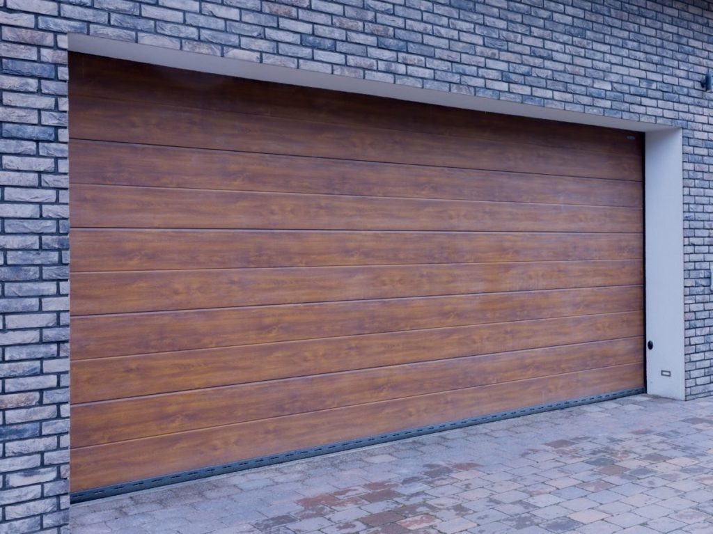 garage door materials wood
