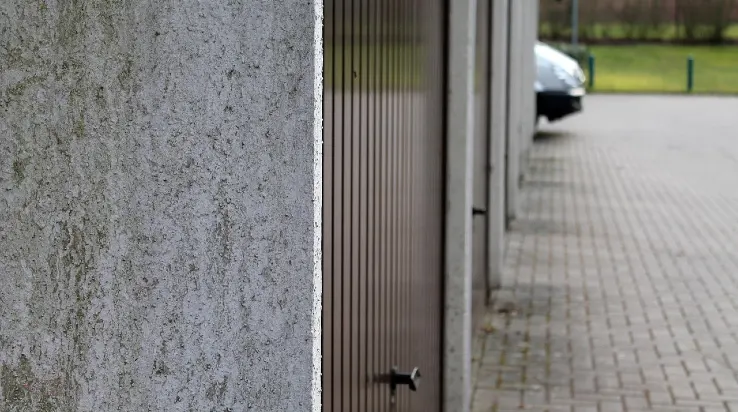 hardware on garage door