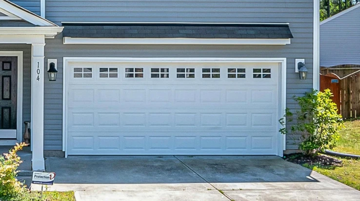 steel garage door