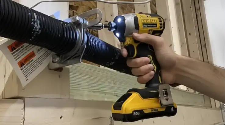 installing a garage door