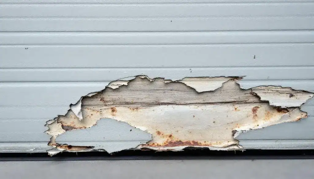 Garage Door Panel Damage Causes and Repair Solutions