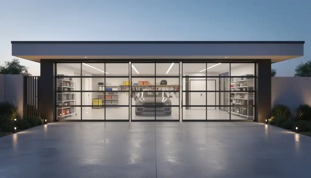 Transform Your Home with Custom Glass Garage Doors