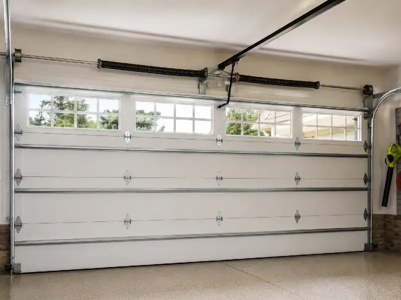 Well-organized modern garage interior