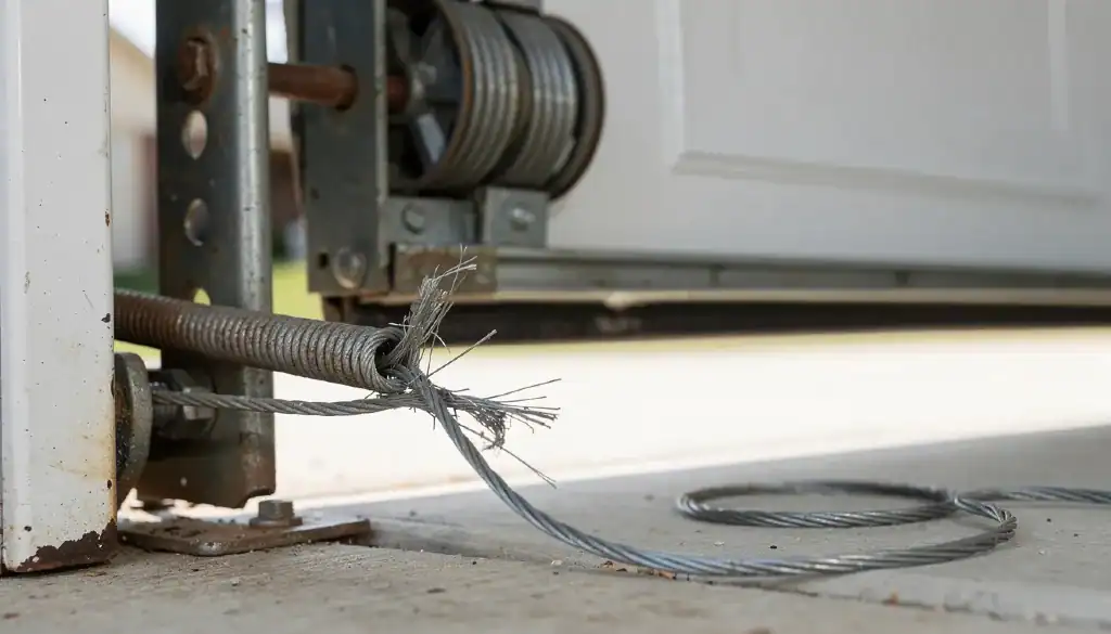 Garage Door Cable Broken What to Do Next